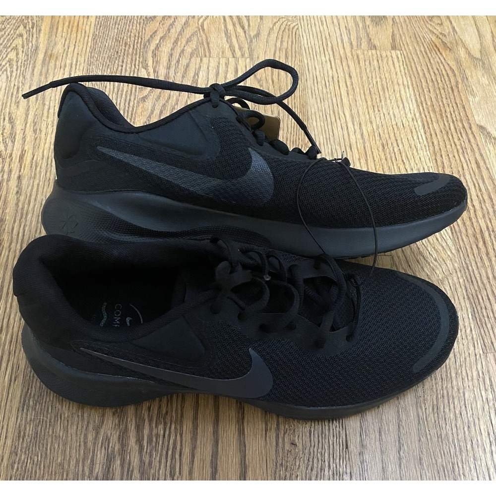 Men‎ Nike Revolution 7 Running Training Black/Off Noir FB2207 005 SIZE 10